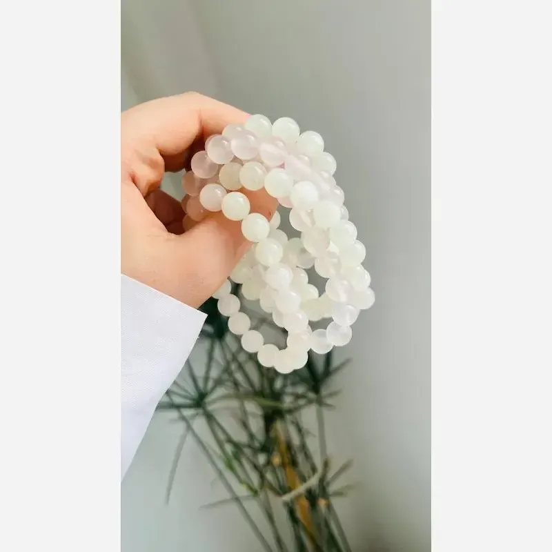 دستبند دخترانه مهره ای مدل آفتاب پرست تغییر رنگ دهنده در نور خورشید - تصویر 7