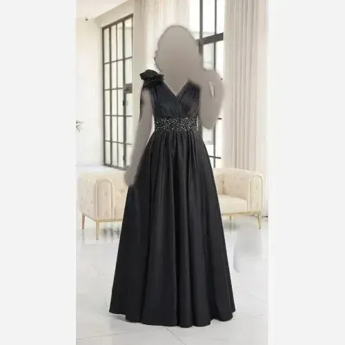ماکسی زنانه مدل لاله ساتن تافته گرم بالا رنگ مشکی سایز 1 تا 3