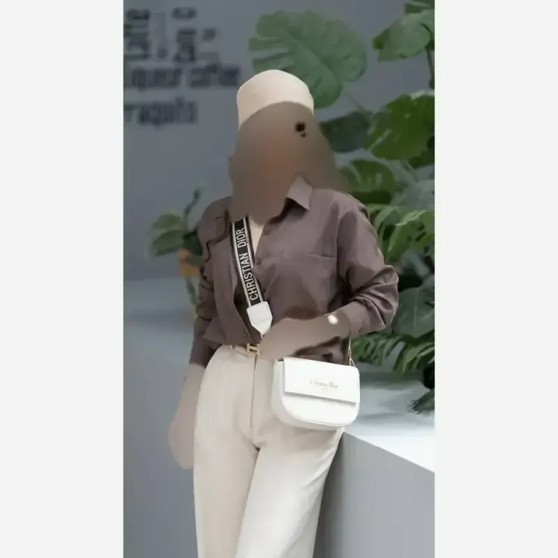 کیف مینی بگ بامبو زنانه با بند پهن قابل تنظیم رنگی - تصویر 5